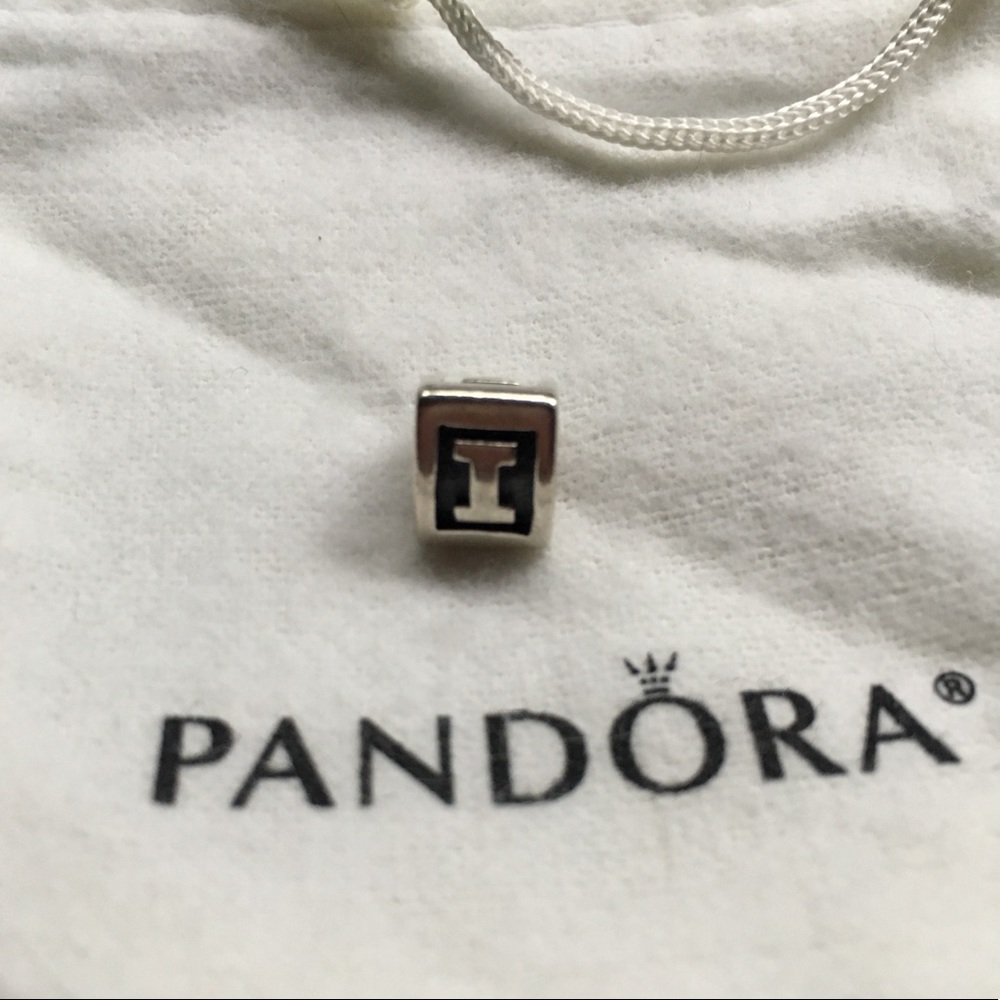 Pandora I Charm Silver
